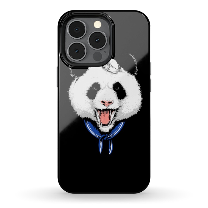 iPhone 13 pro StrongFit Panda Sailor by Afif Quilimo