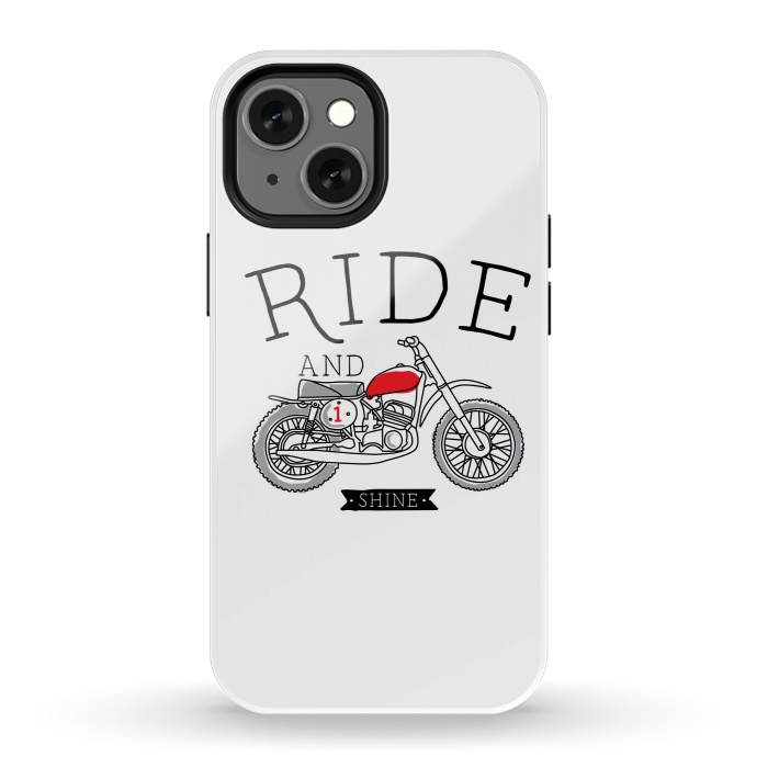 iPhone 13 mini StrongFit Ride and Shine by Afif Quilimo