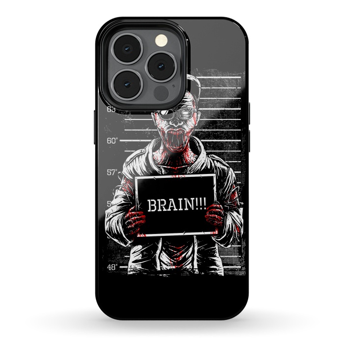 iPhone 13 pro StrongFit Zombie Mugshot by Afif Quilimo