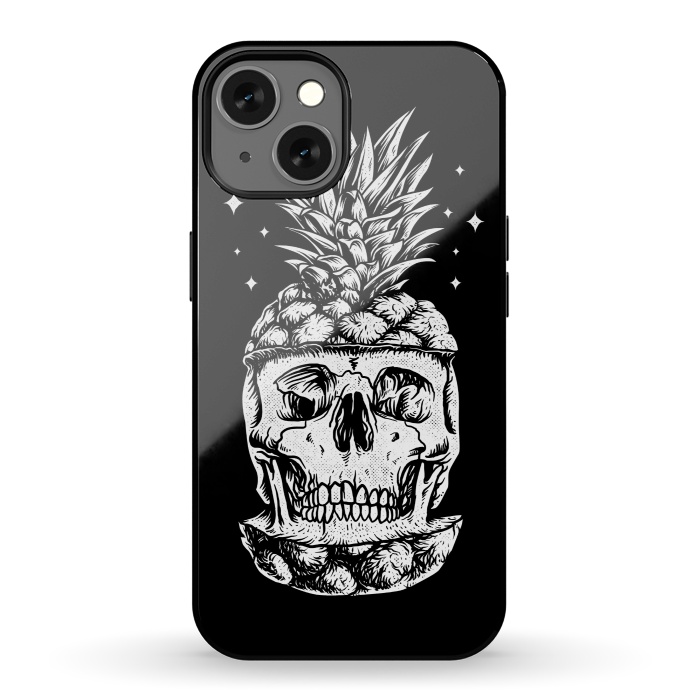 iPhone 13 StrongFit Skull Pineapple by Afif Quilimo