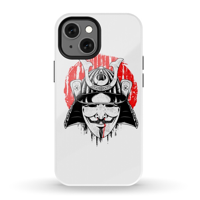 iPhone 13 mini StrongFit Samurainonymous by Afif Quilimo