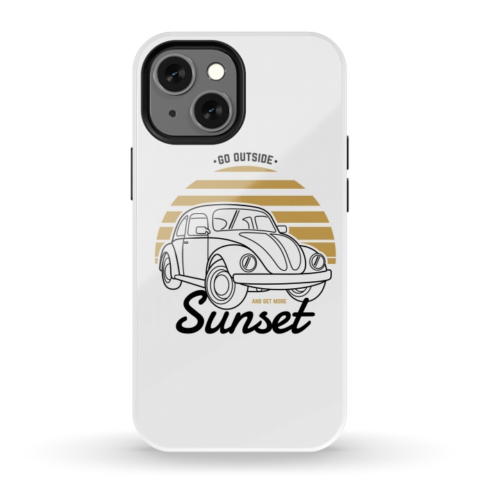 iPhone 13 mini StrongFit Go Outside and Get More Sunset by Afif Quilimo