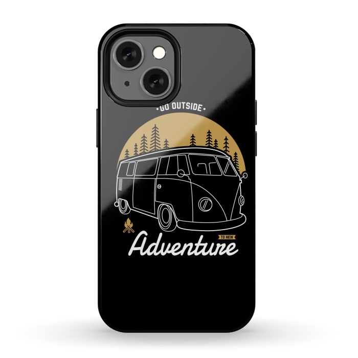 iPhone 13 mini StrongFit Go Outside to New Adventure by Afif Quilimo