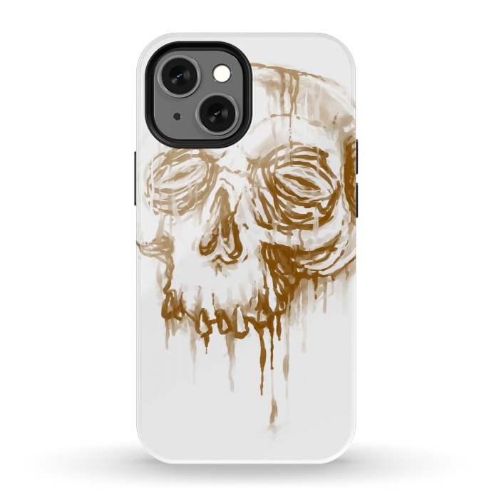 iPhone 13 mini StrongFit Skull Coffee 1 by Afif Quilimo