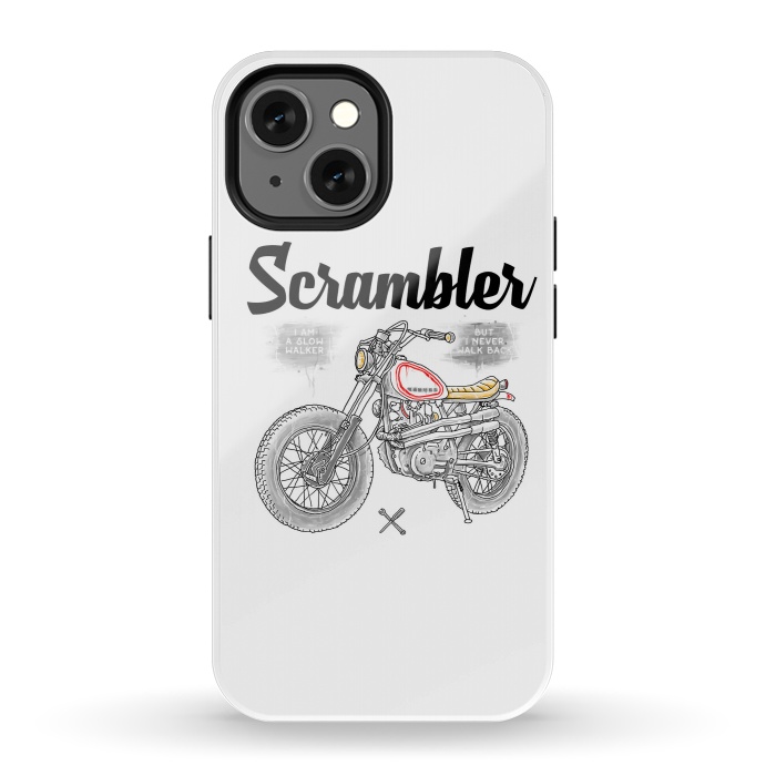 iPhone 13 mini StrongFit Scrambler by Afif Quilimo