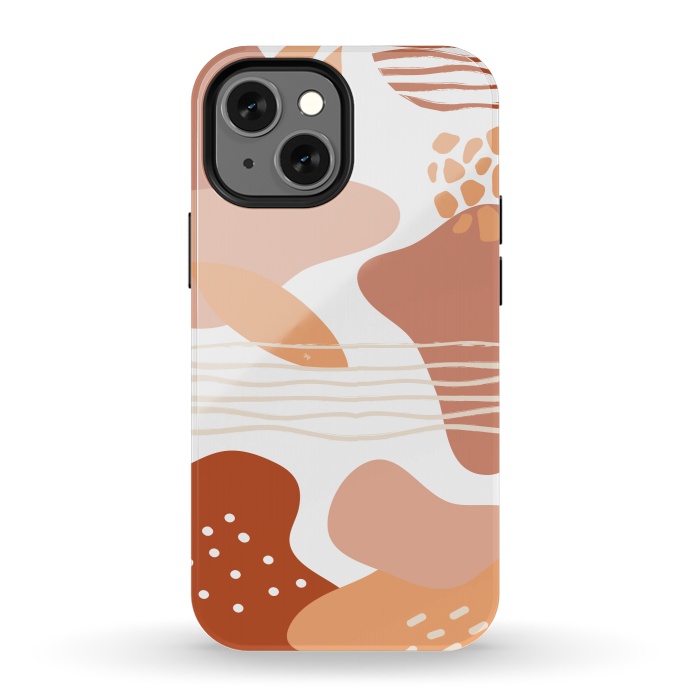 iPhone 13 mini StrongFit Terracotta earth by Martina