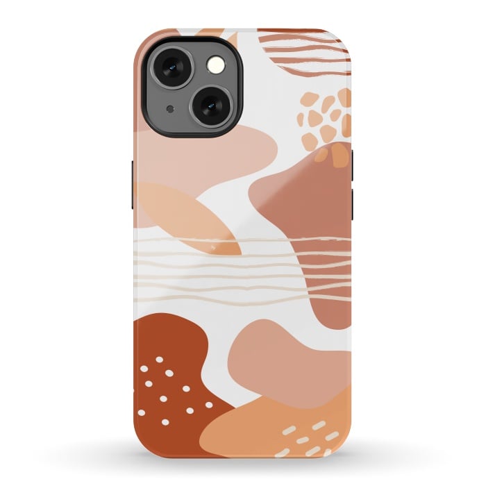 iPhone 13 StrongFit Terracotta earth by Martina