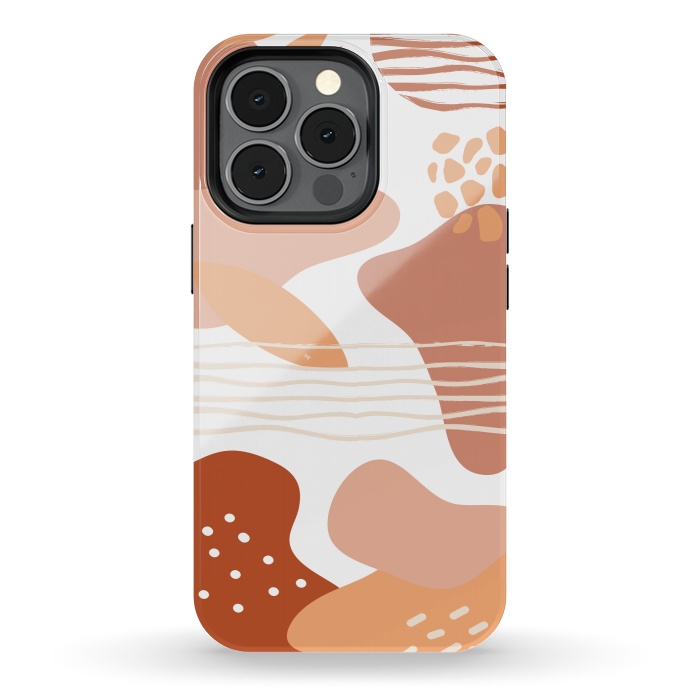 iPhone 13 pro StrongFit Terracotta earth by Martina