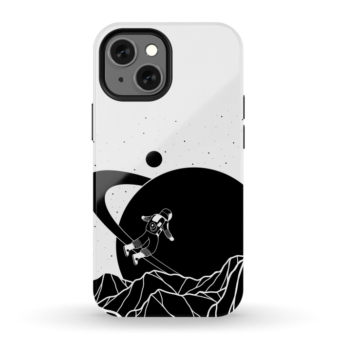 iPhone 13 mini StrongFit Space walk by Steve Wade (Swade)