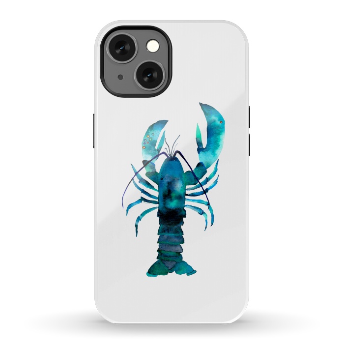 iPhone 13 StrongFit Blue Lobster by Amaya Brydon