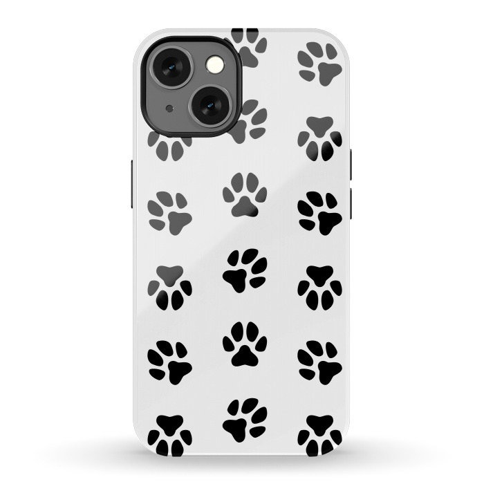 iPhone 13 StrongFit Cat Footprint by Martina