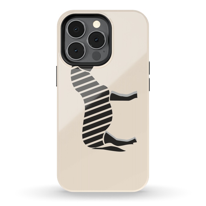 iPhone 13 pro StrongFit Zebra Cross by Creativeaxle