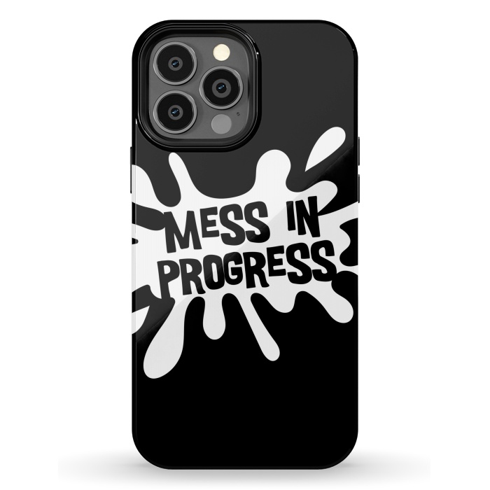 iPhone 13 Pro Max StrongFit Mess in Progress II by Majoih