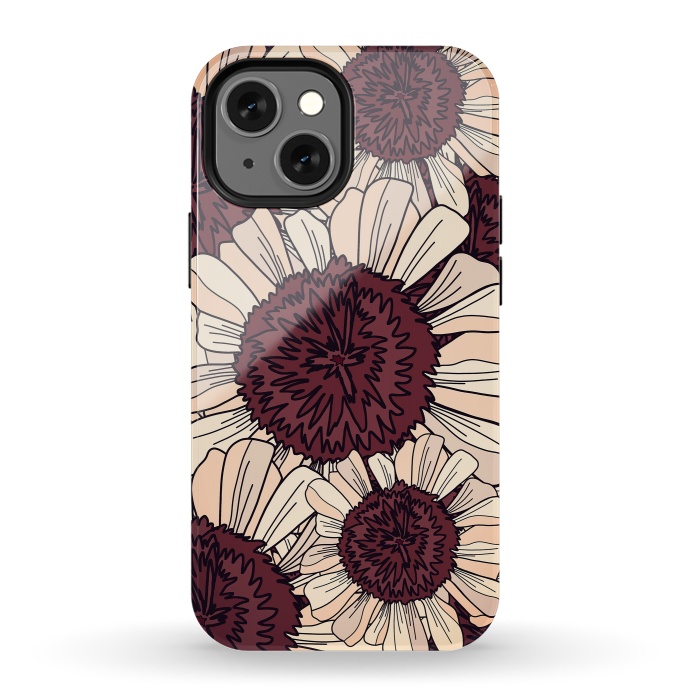 iPhone 13 mini StrongFit Autumn flowers by Steve Wade (Swade)