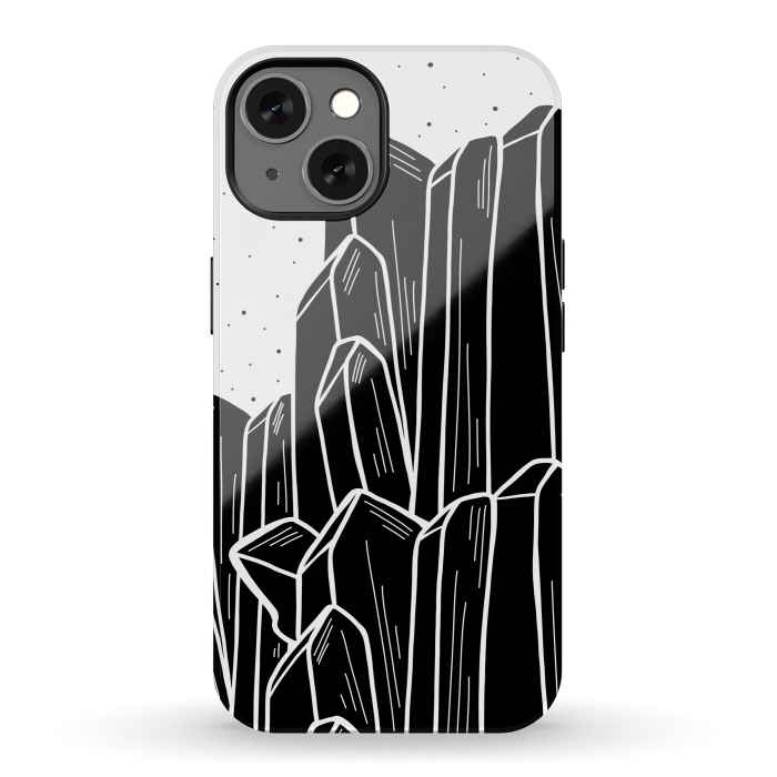 iPhone 13 StrongFit The black cystal by Steve Wade (Swade)