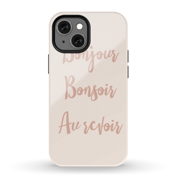 iPhone 13 mini StrongFit Bonjour by Martina