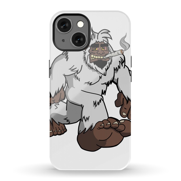 iPhone 13 StrongFit Chillin' Yeti by Area51 Designs
