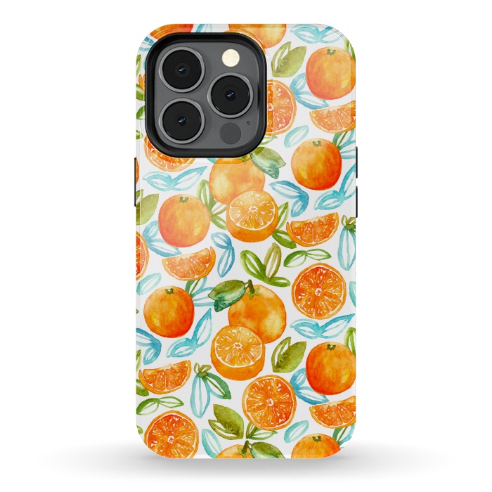 iPhone 13 pro StrongFit Oranges  by Tigatiga