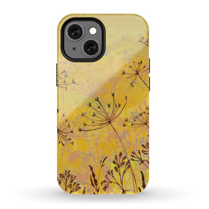 iPhone 13 mini StrongFit Last Haze of Summer by Lotti Brown