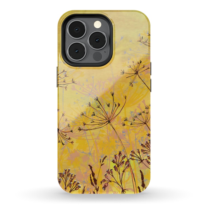 iPhone 13 pro StrongFit Last Haze of Summer by Lotti Brown