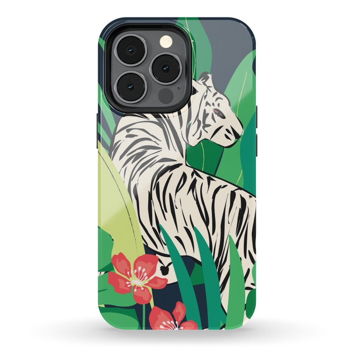 iPhone 13 pro StrongFit Tiger 013 by Jelena Obradovic