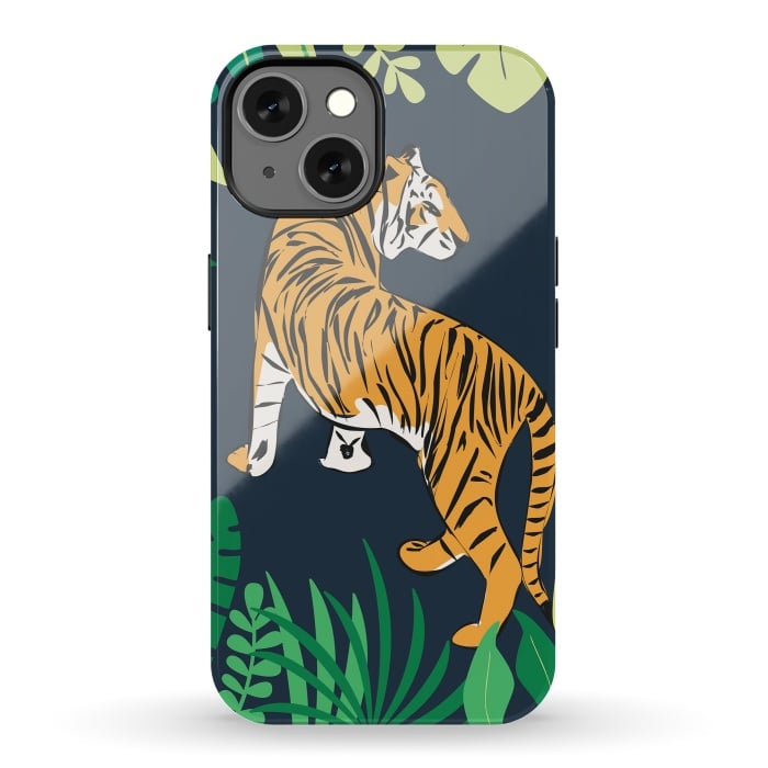 iPhone 13 StrongFit Tiger 015 by Jelena Obradovic