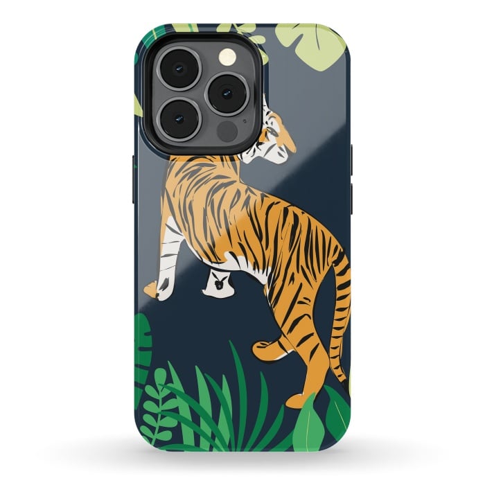 iPhone 13 pro StrongFit Tiger 015 by Jelena Obradovic
