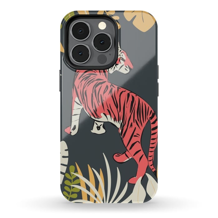 iPhone 13 pro StrongFit Tiger 016 by Jelena Obradovic