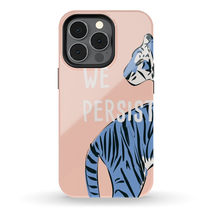 iPhone 13 pro StrongFit We persist! Pink by Jelena Obradovic