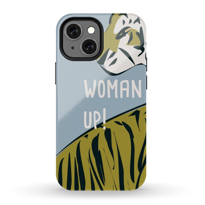 iPhone 13 mini StrongFit Woman up by Jelena Obradovic