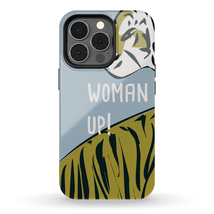 iPhone 13 pro StrongFit Woman up by Jelena Obradovic