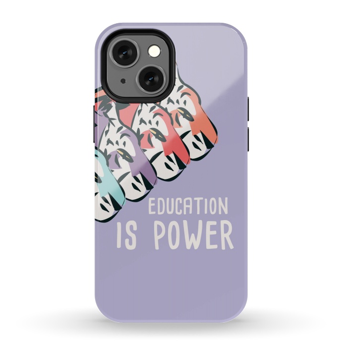 iPhone 13 mini StrongFit Education is power, tigers by Jelena Obradovic
