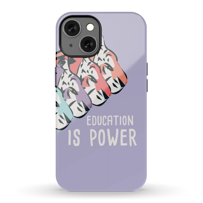 iPhone 13 StrongFit Education is power, tigers by Jelena Obradovic