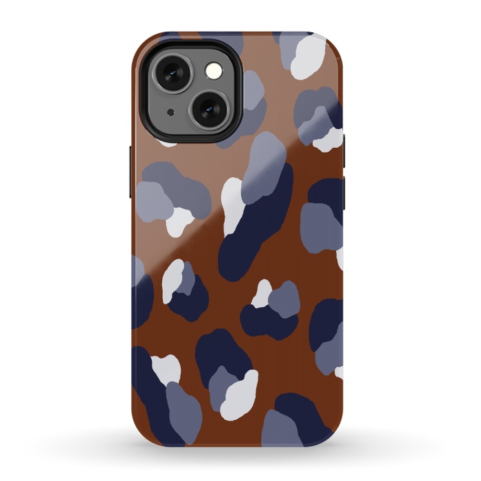 iPhone 13 mini StrongFit Modern Brown by Joanna Vog