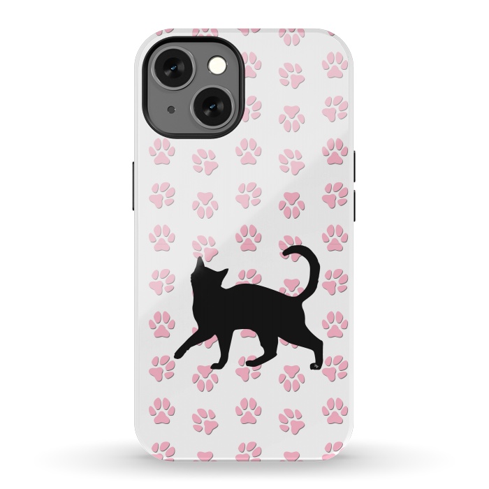 iPhone 13 StrongFit Kitty Cat by Martina