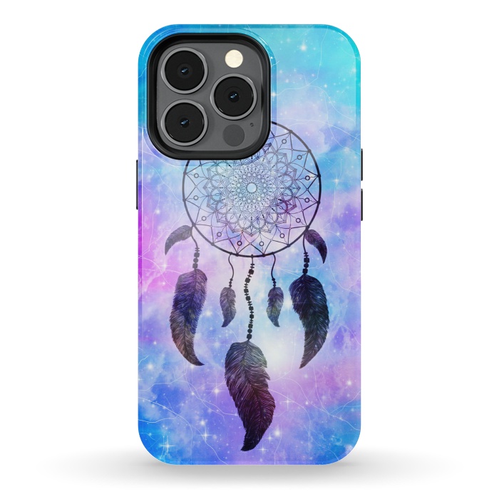 iPhone 13 pro StrongFit Galaxy dreamcatcher by Jms