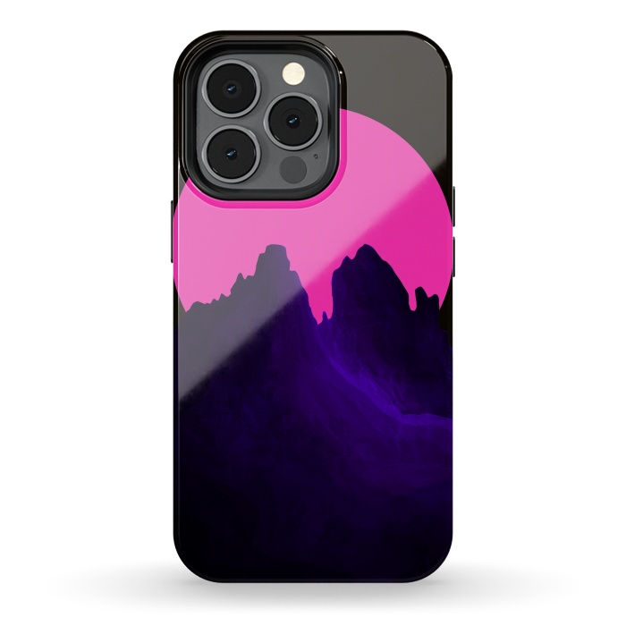 iPhone 13 pro StrongFit The great pink moon by Steve Wade (Swade)