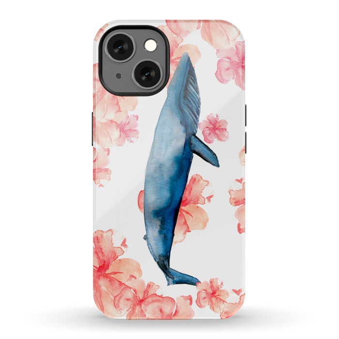 iPhone 13 StrongFit Floral Sea by Amaya Brydon