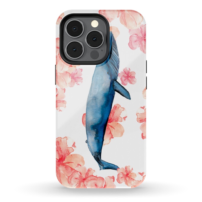iPhone 13 pro StrongFit Floral Sea by Amaya Brydon