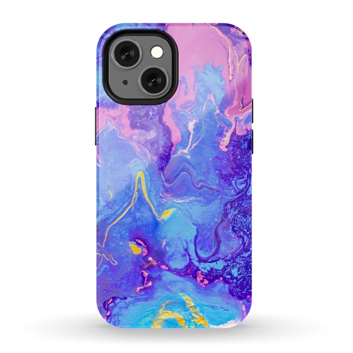 iPhone 13 mini StrongFit Colorful Modern Art by ArtsCase