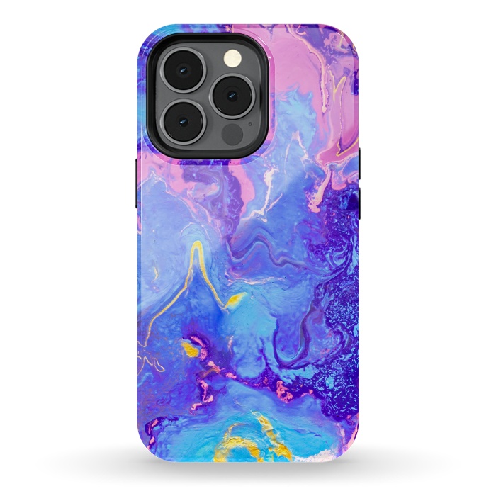 iPhone 13 pro StrongFit Colorful Modern Art by ArtsCase