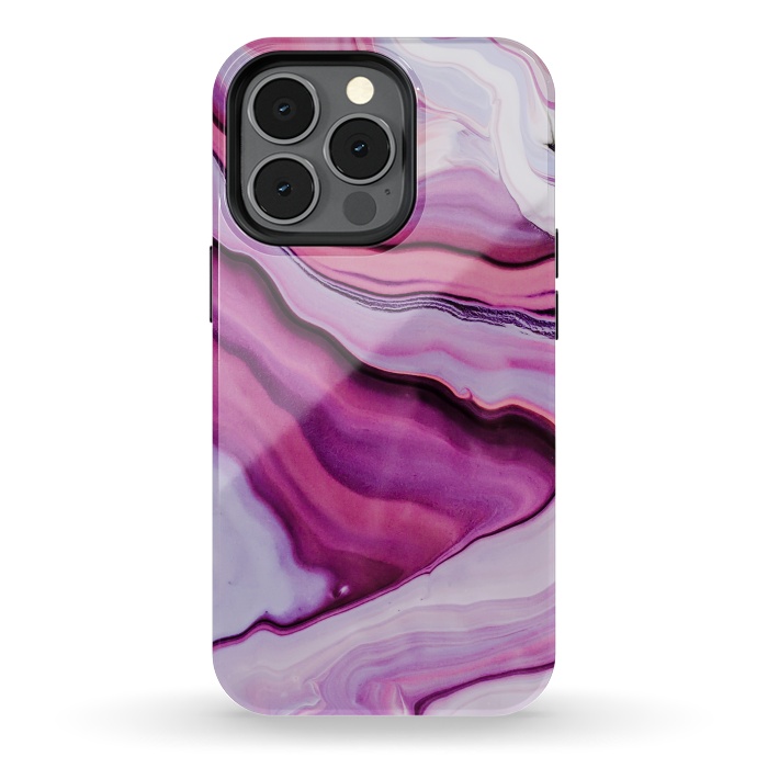 iPhone 13 pro StrongFit Fluid Liquid Marble by ArtsCase