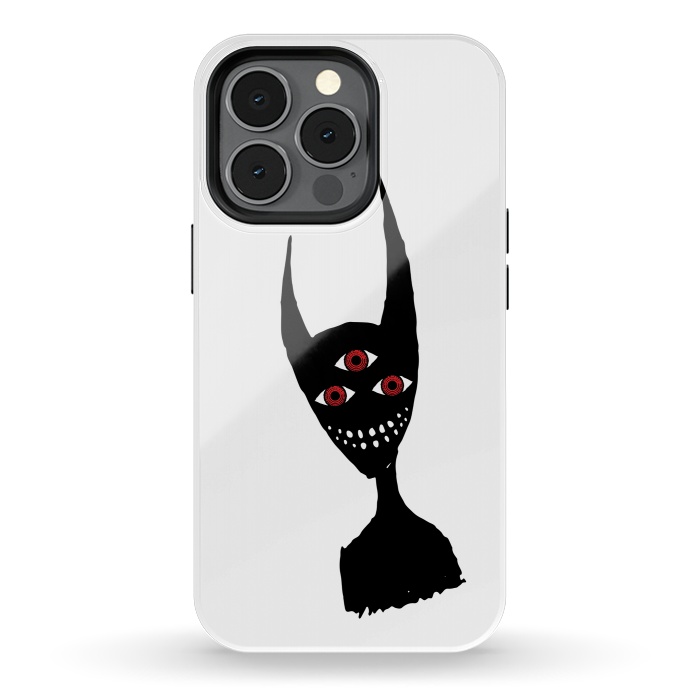 iPhone 13 pro StrongFit Dark devil by Laura Nagel