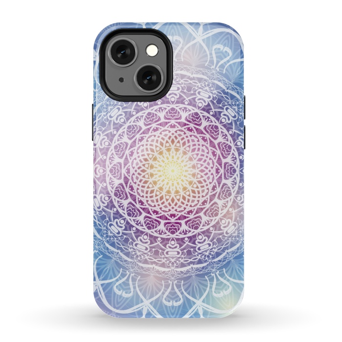 iPhone 13 mini StrongFit Abstract Mandala Design por ArtsCase