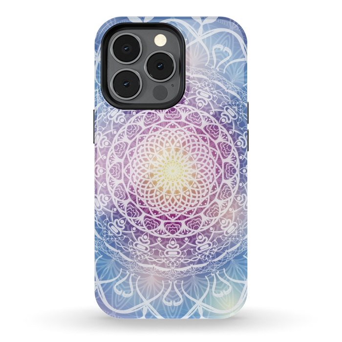 iPhone 13 pro StrongFit Abstract Mandala Design by ArtsCase