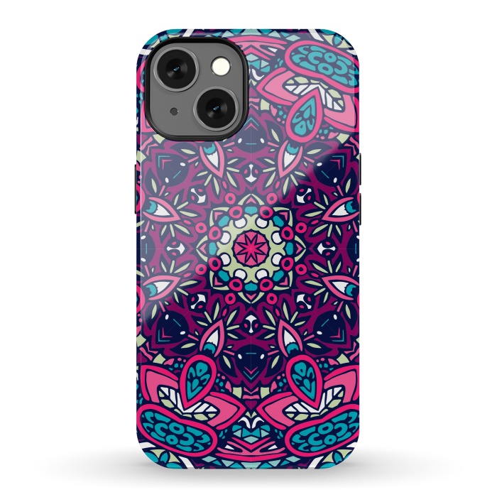 iPhone 13 StrongFit Bright Color Mandalas I by ArtsCase