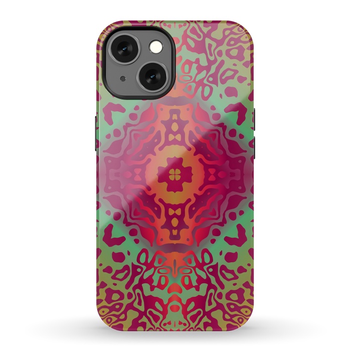 iPhone 13 StrongFit Colorful Mandalas by ArtsCase