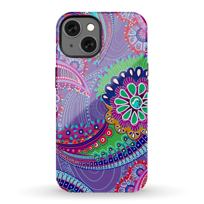 iPhone 13 StrongFit Paisley Modern Design by ArtsCase