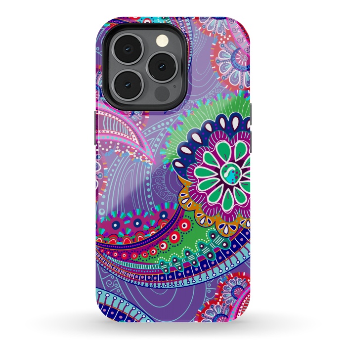 iPhone 13 pro StrongFit Paisley Modern Design by ArtsCase