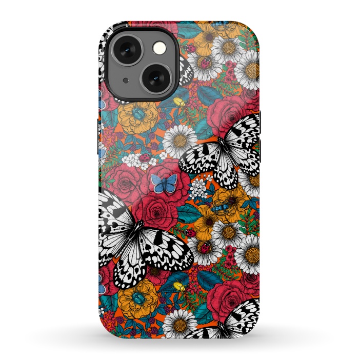 iPhone 13 StrongFit A colorful garden by Katerina Kirilova